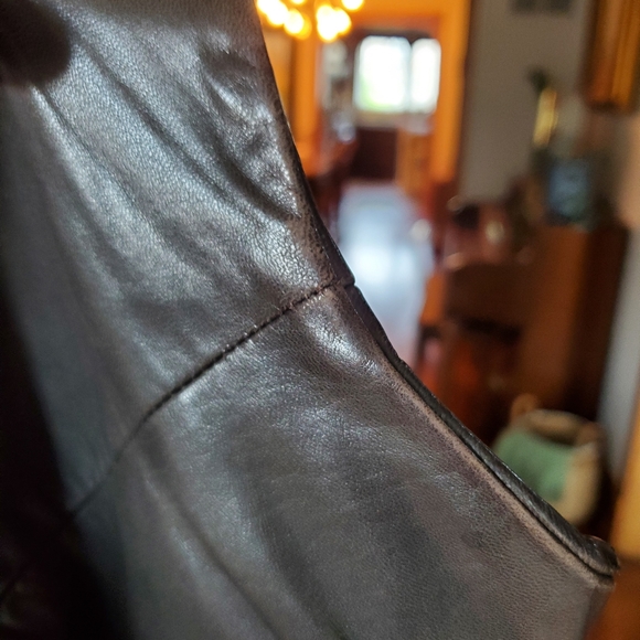 Calvin Klein leather jacket - Picture 9 of 15